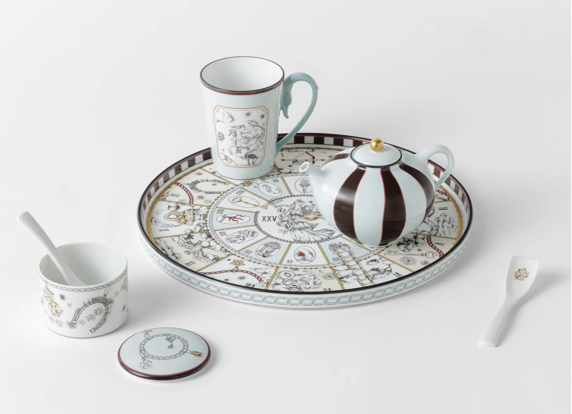 Ginori 1735, Fortunae, Mug, water horse