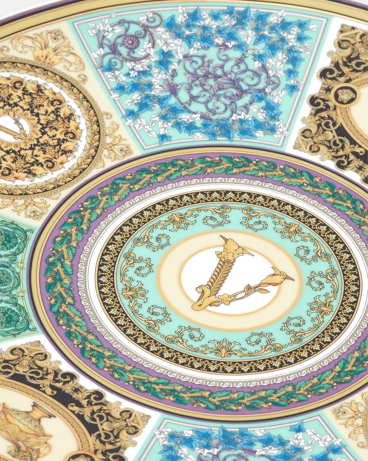 Versace, Barocco mosaic, Presentation plate